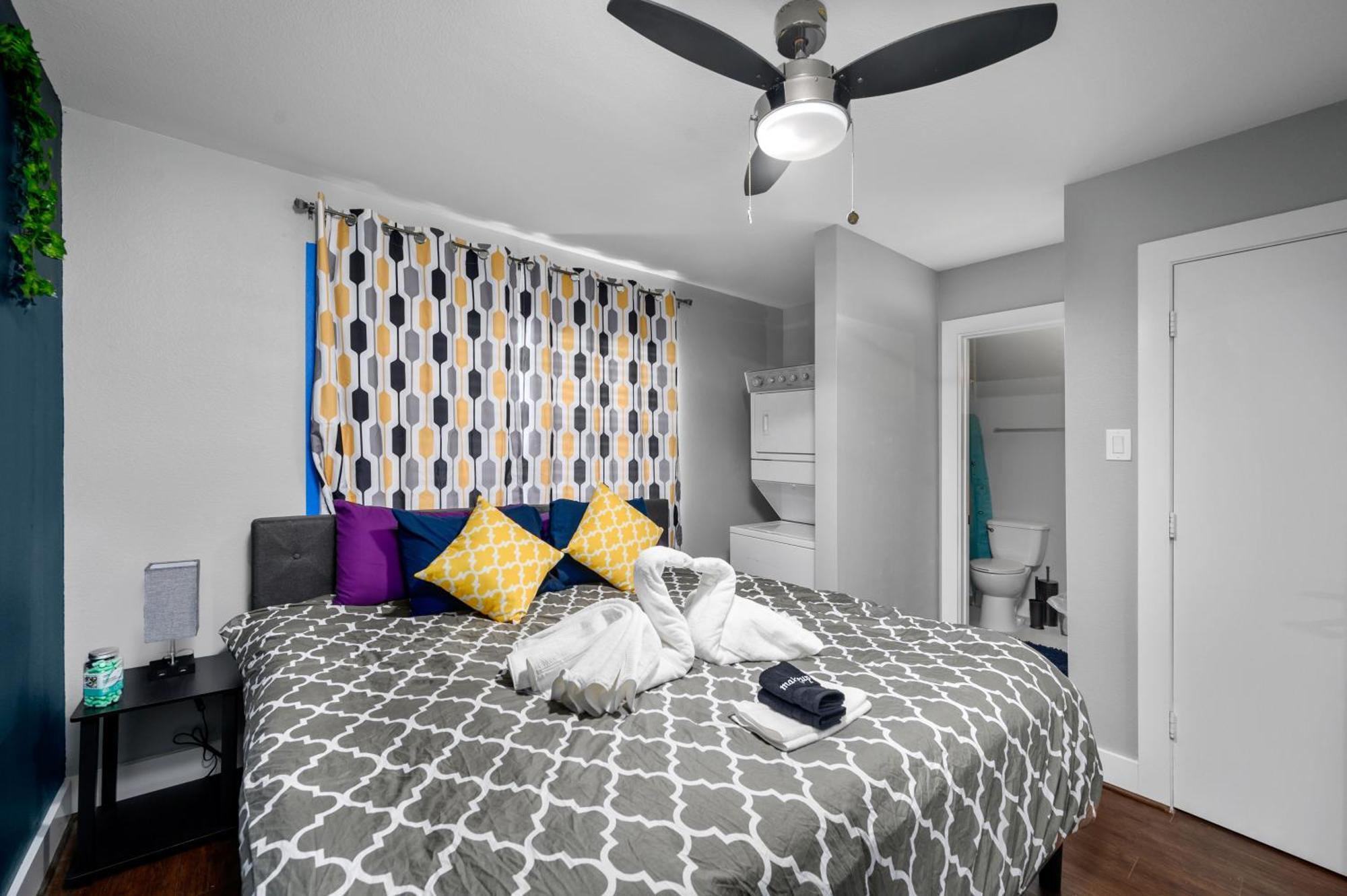 Central 1Br With Free Parking Near Med Center & Nrg Stadium Houston Exteriör bild